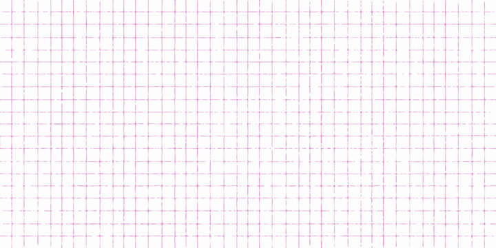 Pink Grid Pattern On White Background Graph Paper Style