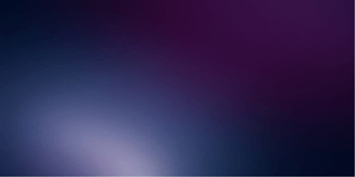 Abstract dark background with glowing purple and blue gradient, featuring a subtle spotlight effect emanating from the bottom left corner.