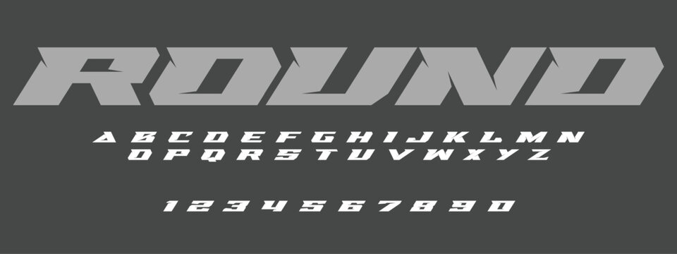 Racing Speed Alphabet Font Vector Bold Sport Typography Letters Download it in high resolution format and print in any size	