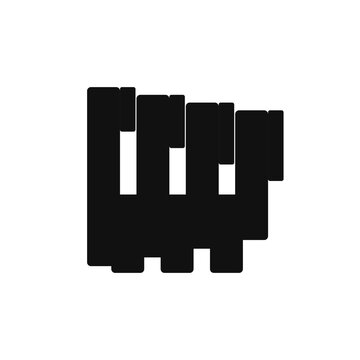 A repeating abstract pattern of code like lines and shapes