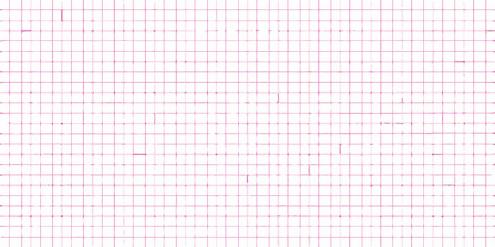 Pink grid pattern on white background repeating square design