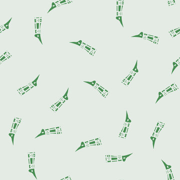 bone splint fracture injury glyph vector seamless pattern. bone splint fracture injury thin illustration