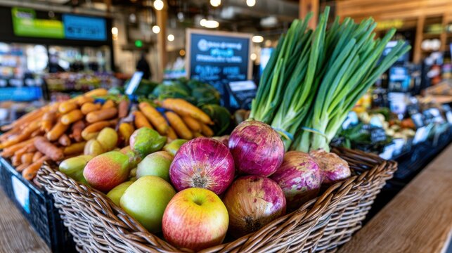 An organic retail store selling fresh organic food, natural products, chemical-free groceries, and eco-friendly household essentials.

