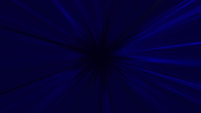 Dark blue energy burst with glowing lines converging into the center