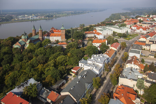Plock aerial view