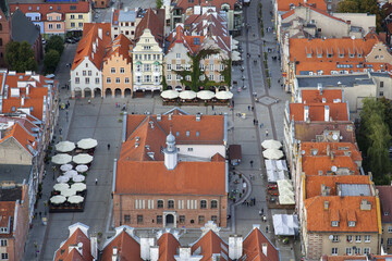 Olsztyn aerial view © Wojciech