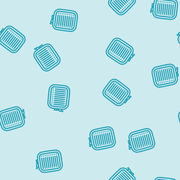 hoop cover embroidery hobby line seamless pattern hoop cover embroidery hobby thin line illustration