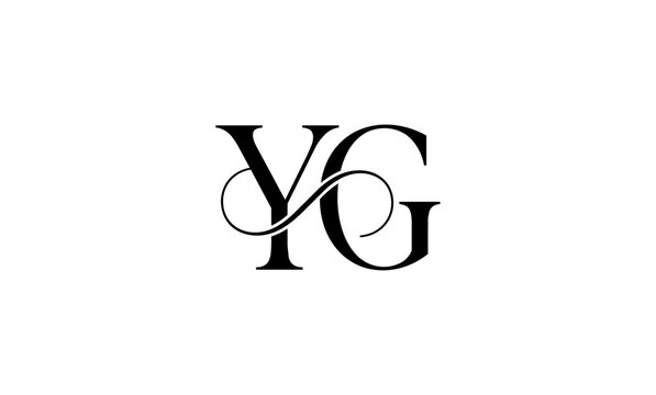 YG initial letters logo or YG monogram