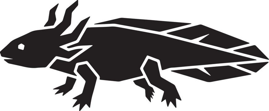 Prina black and white silhouette of a bugt