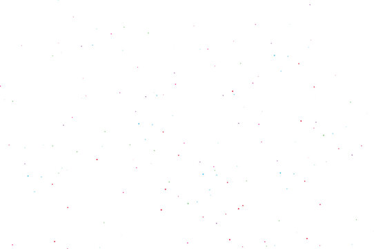Abstract background with colorful confetti, festive texture with small particles