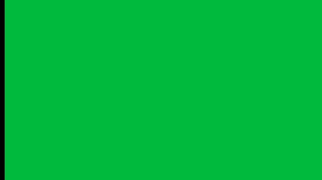 Minimalist green flatbed cargo truck silhouette isolated on black background