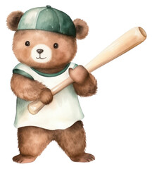 Fototapeta premium PNG Sloth baseball toy