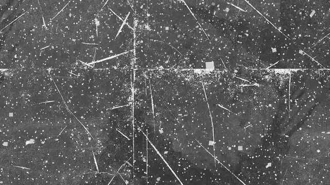 Cloud chamber particle tracks radiation physics laboratory research experiment subatomic scientific observation imagery. 
