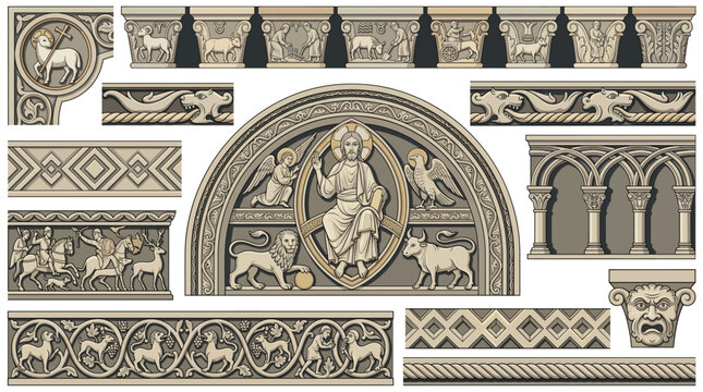 Romanesque Images – Browse 155,653 Stock Photos, Vectors, and
