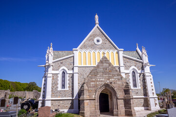 Fototapeta premium church Saint Pierre, Biville, manche, normandy, france