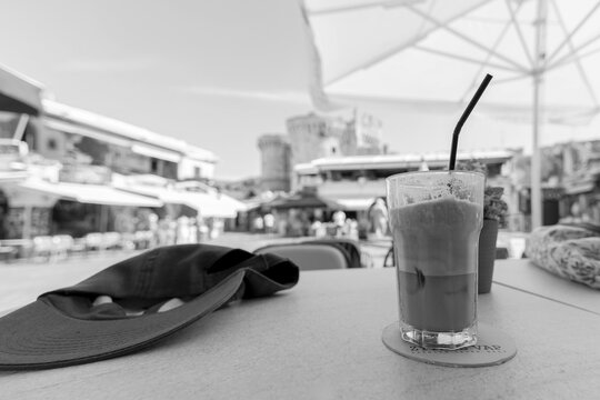 in the old town of Rhodos on Rhodos Island, Greece
