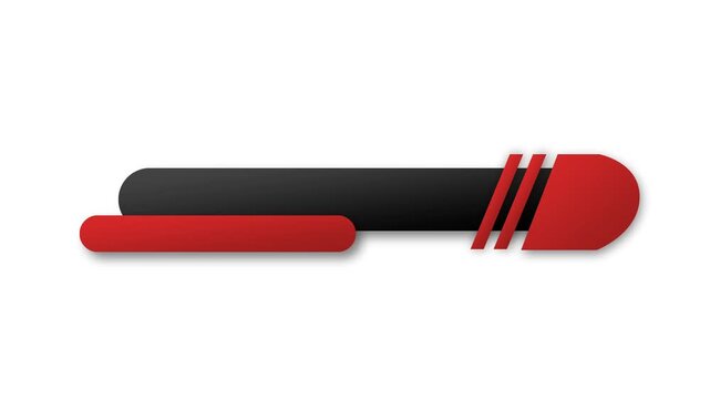 Dynamic Breaking News Lower Third Graphic Element for Broadcast and Digital Media.