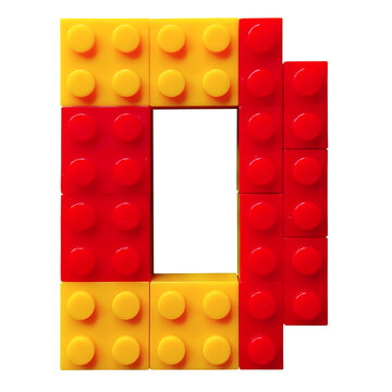plastic toy blocks letter d