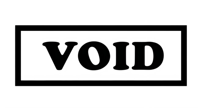 Black minimalist void or empty space rectangular icon isolated on transparent background
