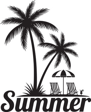 Summer vector
