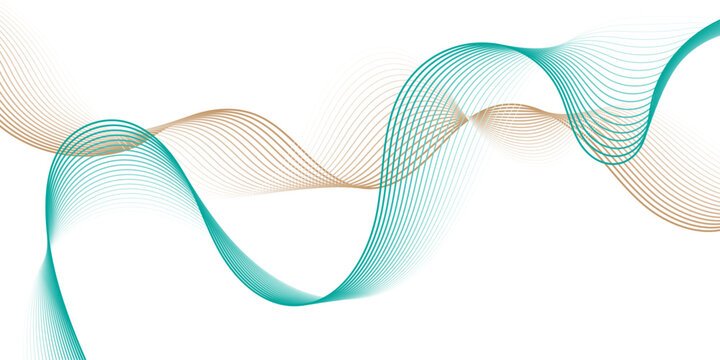 abstract blue wave background