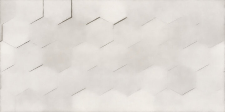 Matte gray hex tile texture in a seamless modern geometric layout.	