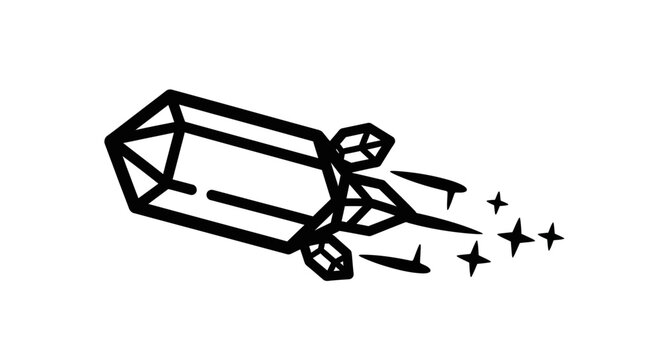 Person lying on a geometric wireframe cube while balancing a glowing positive energy symbol above their feet.
