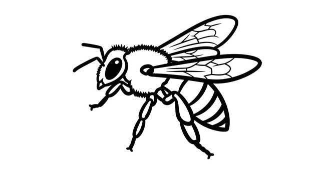 Stylized illustration of a common housefly with transparent wings and segmented body highlights insect anatomy for visual reference.