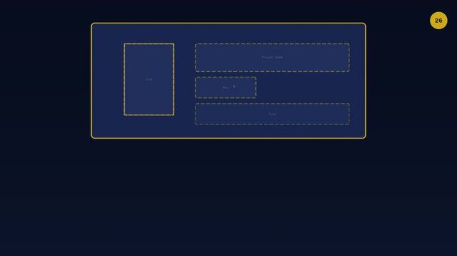 International Football yellow red card template animation editable penalty overlay