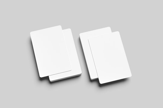 Mystic Tarot Card Deck Mockup