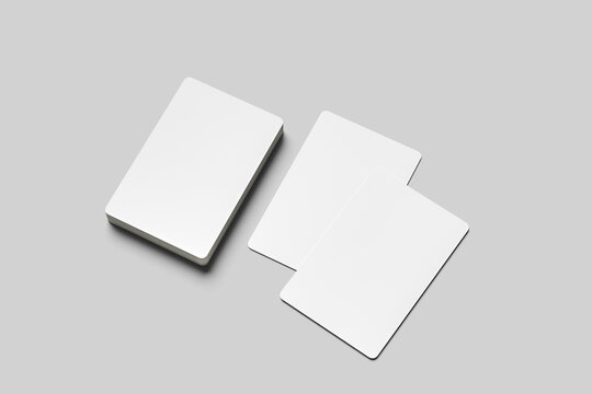 Mystic Tarot Card Deck Mockup
