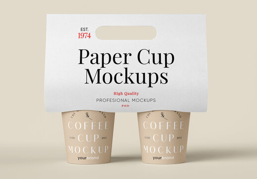 Cup Holder Mockup