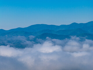 Fototapeta premium blue ridge mountains