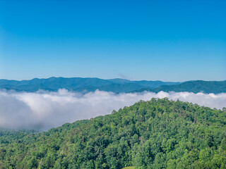 Obraz premium blue ridge mountains