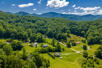 Fototapeta premium blue ridge mountains