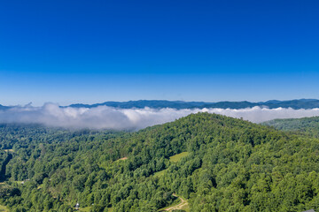 Fototapeta premium blue ridge mountains