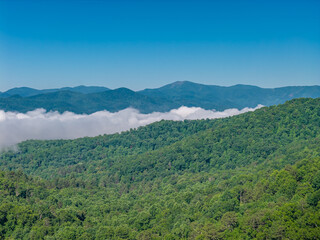 Obraz premium blue ridge mountains