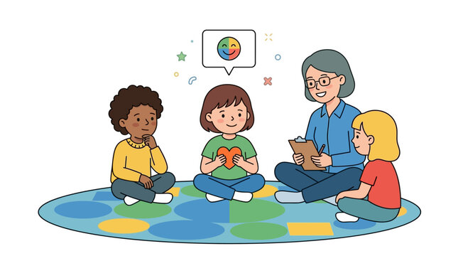 Empowering children's emotional communication and self-expression with a compassionate mentor