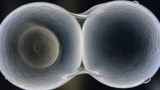 Embryonic blastomere cell membrane interaction and reproductive cleavage