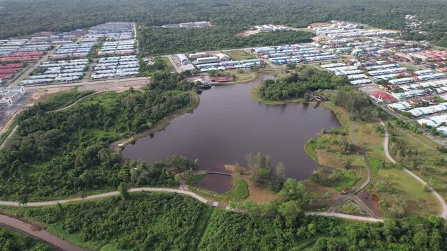 Sibu, Malaysia &ndash; May 28, 2026: The Landmark Buildings and Tourist Attractions of Sibu
