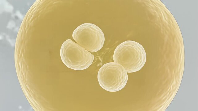Embryonic cell multiplication mitosis and reproductive blastomere cleavage