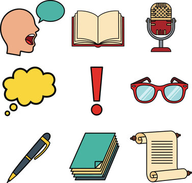 Simple ballpoint pen icon for office and education writing tasks