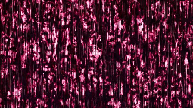 Abstract digital glitch speed lines moving light streaks dark noise futuristic data texture with colorful scan lines and motion blur, cyber effect vibrant color, vertical interference dark background