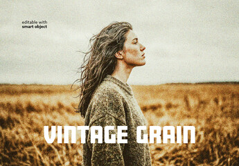 Vintage Grain Photo Effect