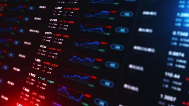 stock market graph