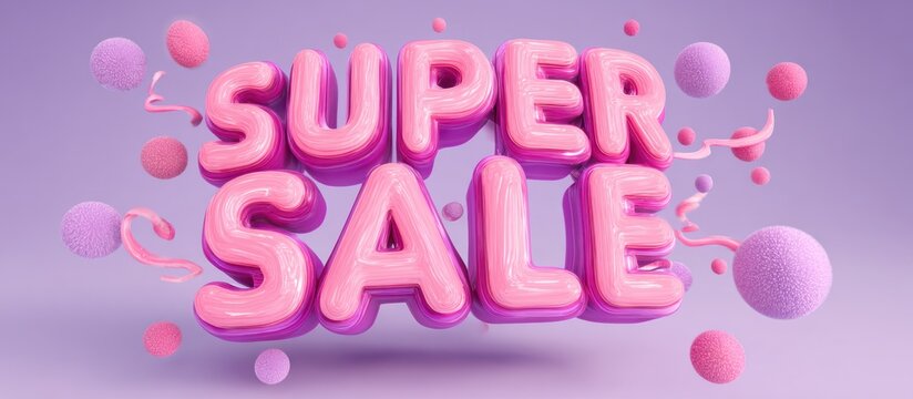 Super Sale Promotion Announcement.