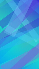 Obraz premium Blue and teal geometric abstract background with layered facets and soft glow, conveying a cool futuristic mood for tech banners, presentations, and web headers.