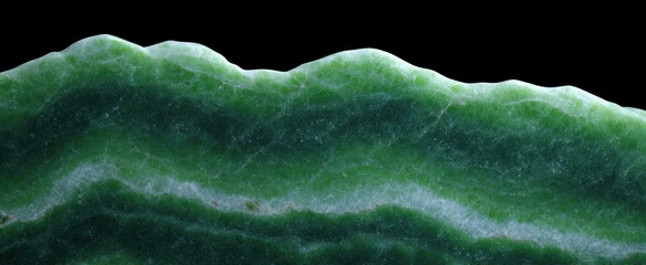 Obraz premium Stylish green serpentine marble stone finish with a smooth texture