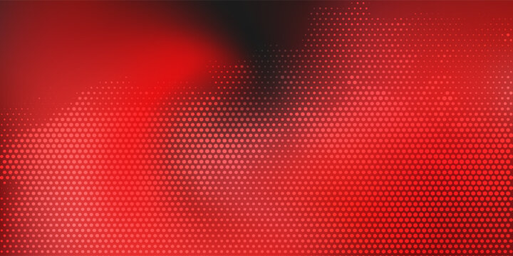 Abstract dark red and black gradient background with halftone dot pattern. modern desain eps10 benner poster