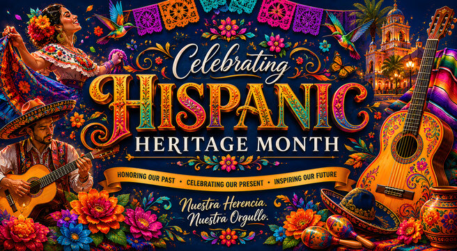 Hispanic Heritage Celebration Background